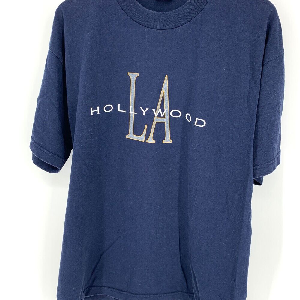 Vintage U.S. T's 707 Hollywood LA T Shirt Size L